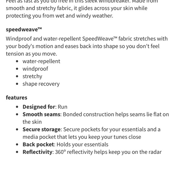 Lululemon Fast and Free Winbreaker size 10-pastel blue - Picture 6 of 15